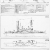 USS Massachusetts: Plans and Data