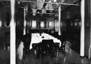 Officers' Mess Room, USS Pennsylvania